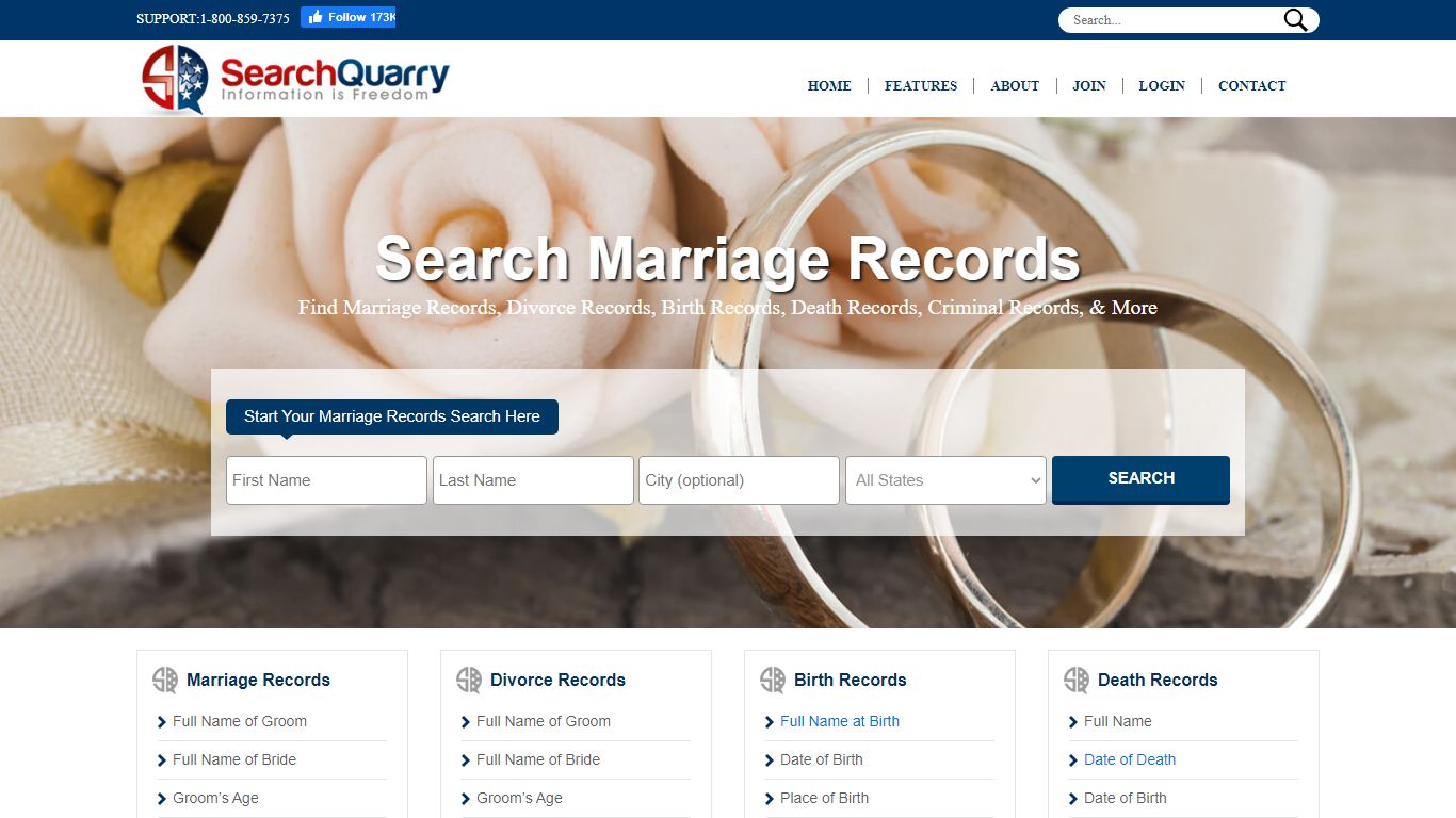 Search Marriage Records - SearchQuarry
